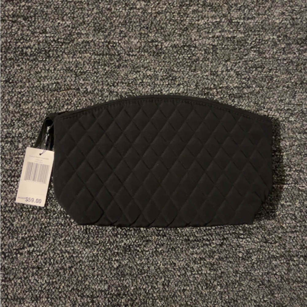 Vera Bradley Brand new with tags Quilted Black Cosmetic Bag